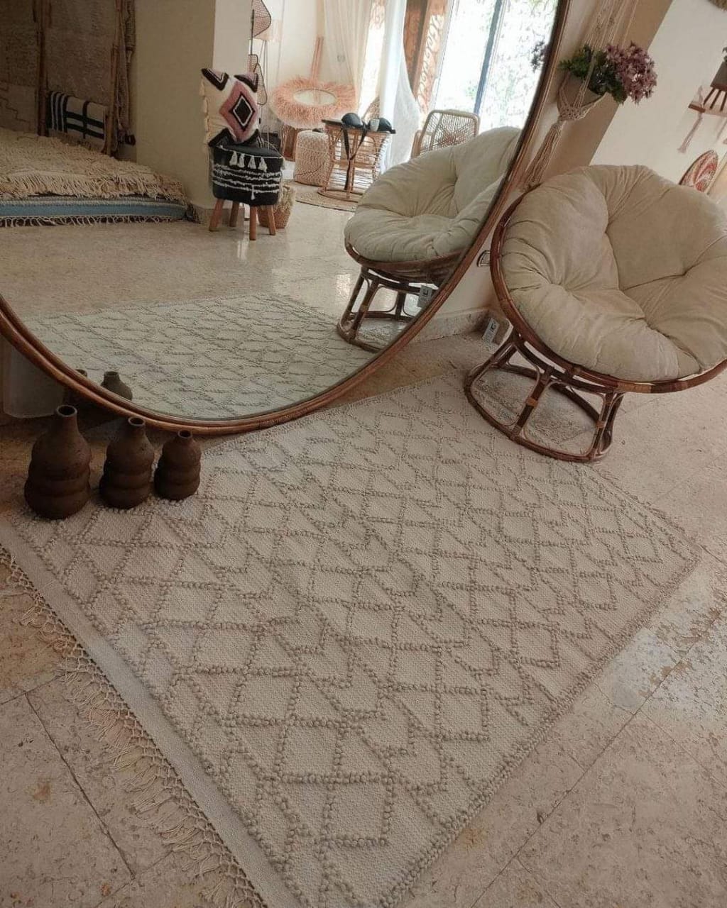 سجادة صوف صناعة يدوية – HZRF1