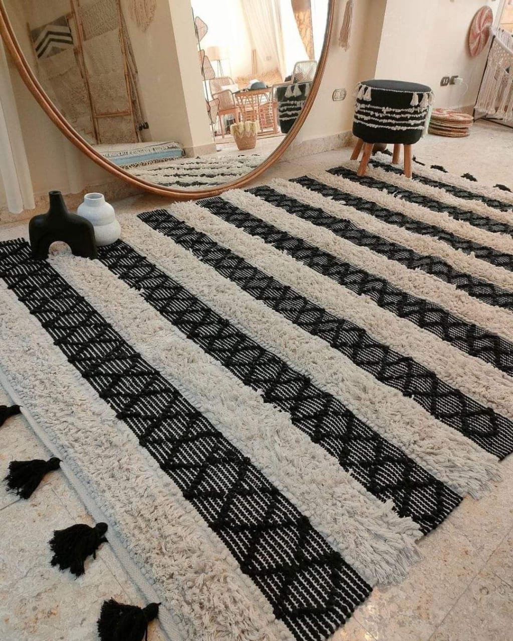 سجادة صوف صناعة يدوية – HZRF2